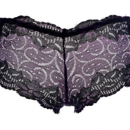 * * Sexy Lace Panties Thong Female Elastic Briefs..