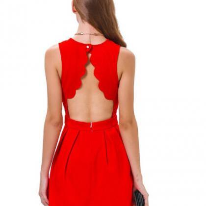 2015 Sexy Party Dress Sleeveless Halter Dress