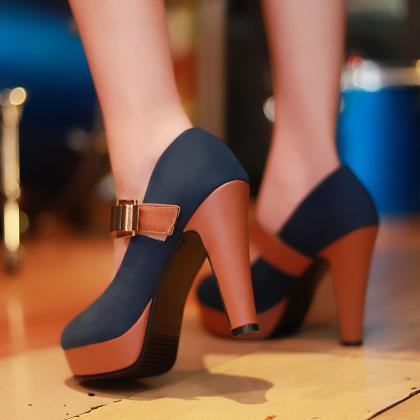 Rome Style Platform Shoes For Women Fashion Thick..